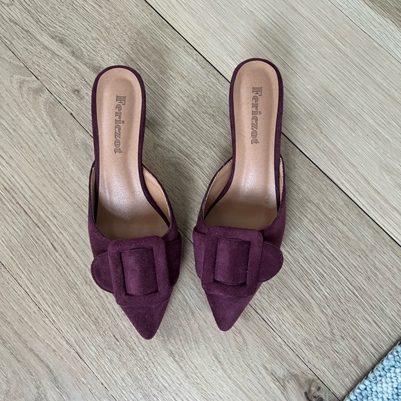 Kitten heel slides - Picture 3 of 3